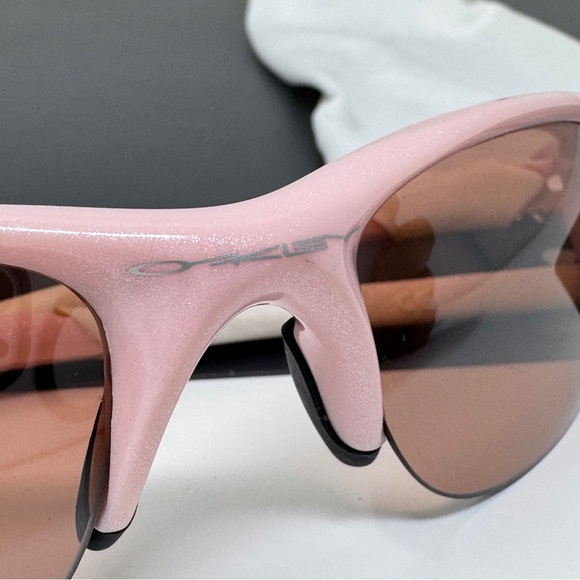 Oakley Half Jacket 1.0 Pink Frame  Only 03-622 Gen 1 RARE Scratches On Lenses - Picture 7 of 16